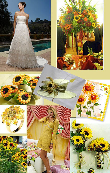 floarea soarelui la nunta