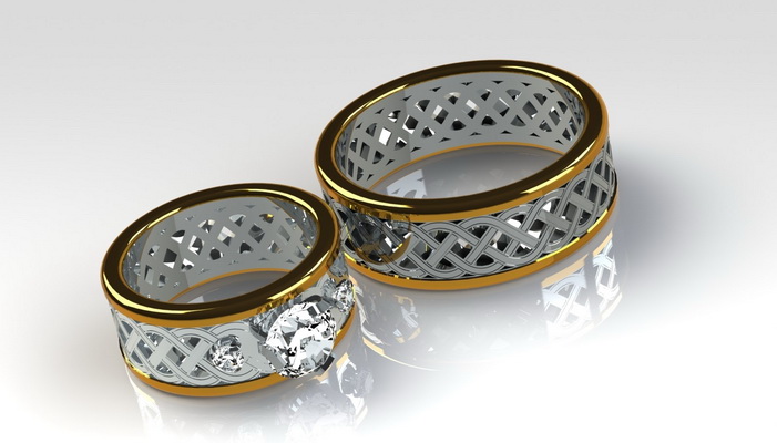 Wedding Rings Groom And Bride Numenorean On Deviantart 2024 2024 Wedding Rings For The Groom - wedding rings