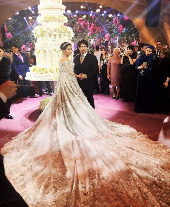 Așa arată cea mai extravagantă nuntă din Rusia